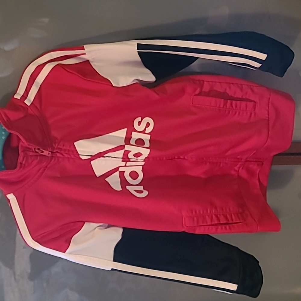 Boys size 6 Adidas running suit